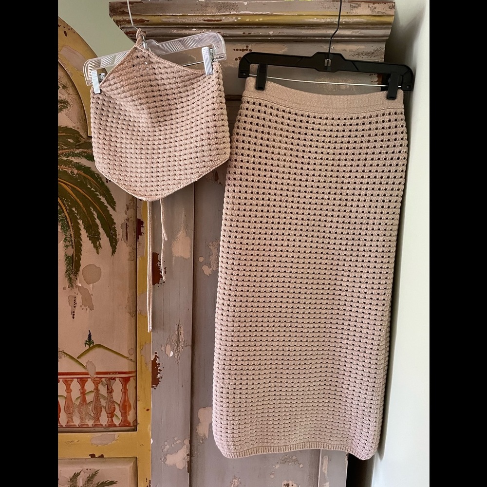 Skirt set/Gianni bini/final price